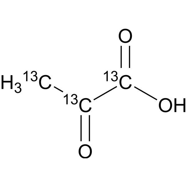 Pyruvic acid-13C3 (Acetylformic acid-13C3) 378785-77-4